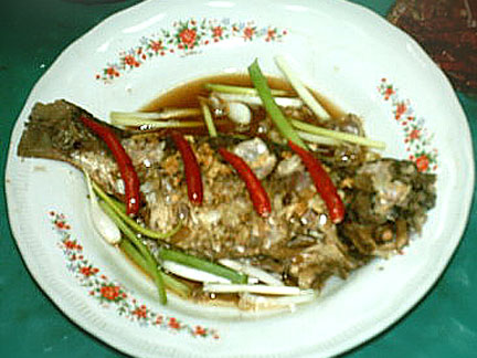 ปลาตะเพียนต้มเค็มหวาน