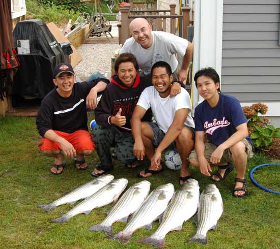 Boston-Nuntucket  กับ  Striped Bass