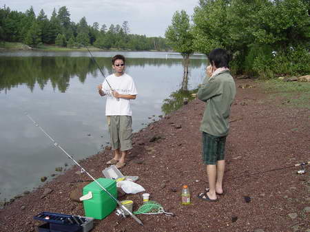 Fishing at Arizona