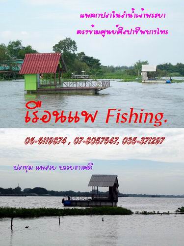 เรือนแพ  Fishing