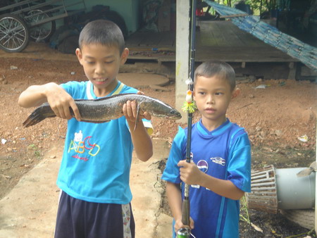 สองเด็กน้อยตก