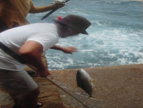 rock fishing