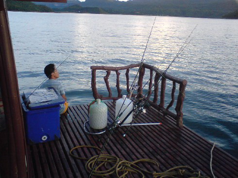 แพนันทนา ตกปลาเขื่อนศรีนครินทร์ กาญจนบุรี