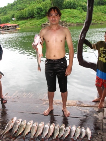 ไปตกสูบเขื่อนศรีฯ