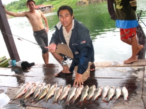 ไปตกสูบเขื่อนศรีฯ