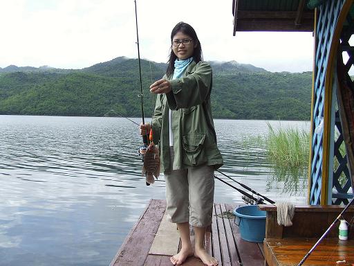 วันสบายๆกับทีมTrue Fishing ณ แพนันทนาเขื่อนศรี