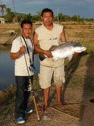 ไปตกปลานิล แต่ไม่รู้มันมาได้ไง