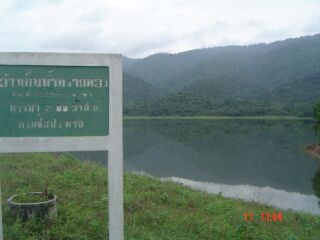 แผนที่ อ่างเก็บน้ำทรายทอง นครยก