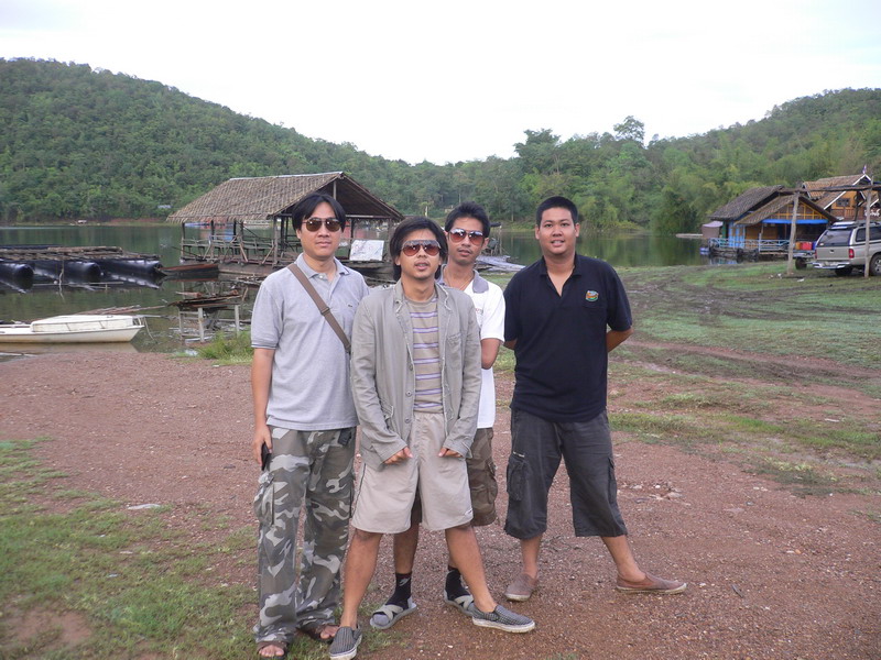1-2  พฤศจิกายน 2551 เขื่อนศรีฯ  แพเก็บตะวัน