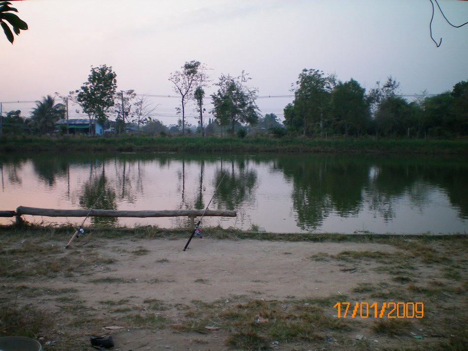 ตกปลาวันหยุด ณ บ่อชูจิตร์