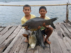 แพปลาสวย น้ำใส ( มีแพพัก และหมายตกปลา )