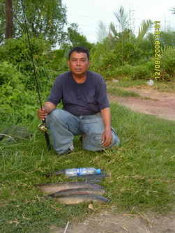 2 ชั้วโมงกับหมายปลาช่อนวังกุ้ง
