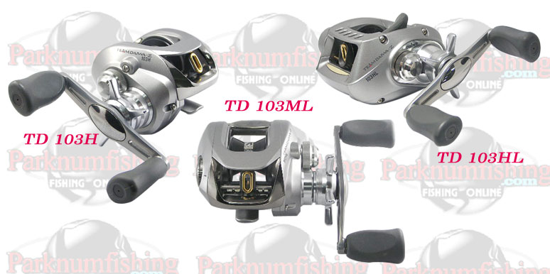 Daiwa alphas 103L & TD-Z 103H  & 103 R-Edition & A