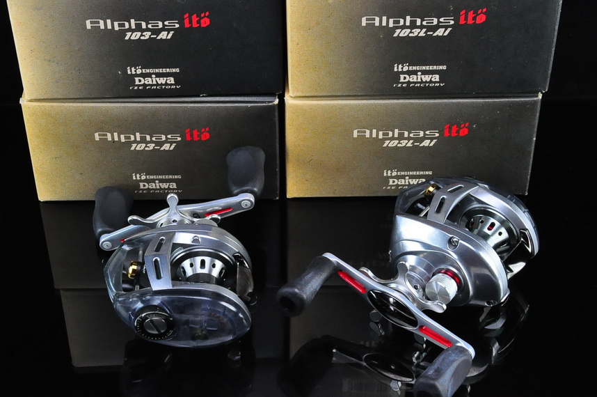 Daiwa alphas 103L & TD-Z 103H  & 103 R-Edition & A