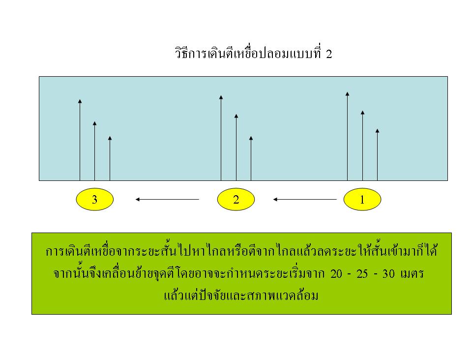 เทคนิคการเดินตีเหยื่อปลอมในแบบของผม