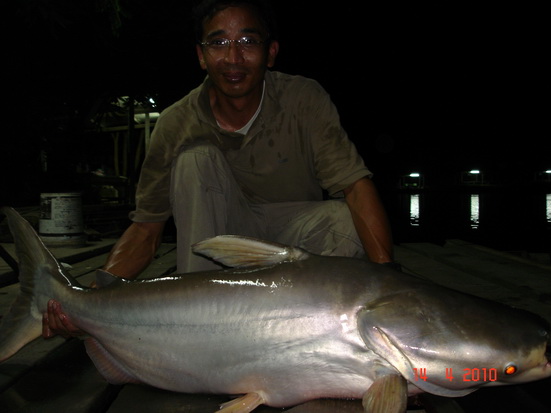 ฤดูล่าฉลามน้ำจืด..บ่อ เจ๊เอ็ง สามโคก !!   : )