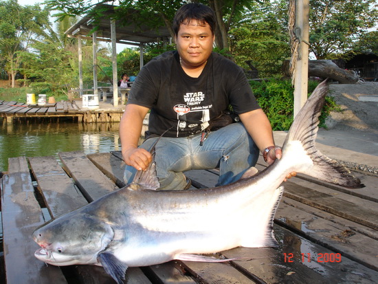 ฤดูล่าฉลามน้ำจืด..บ่อ เจ๊เอ็ง สามโคก !!   : )