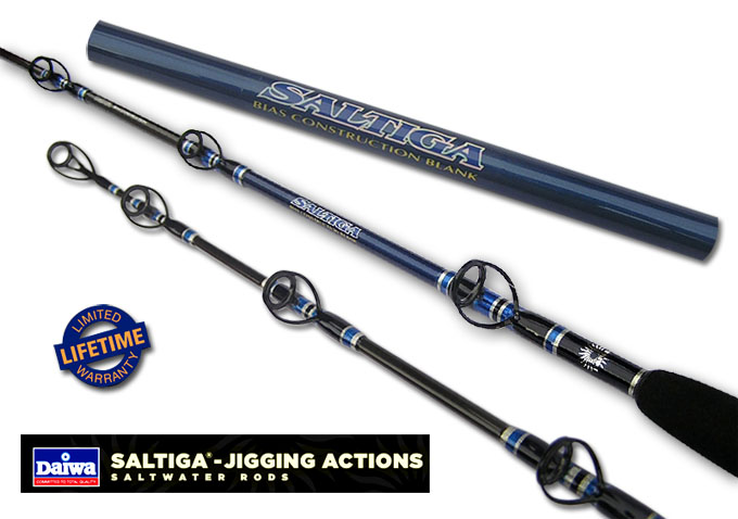 คัน Daiwa Saltiga HIRAMASA กะ  Saltiga JIGG