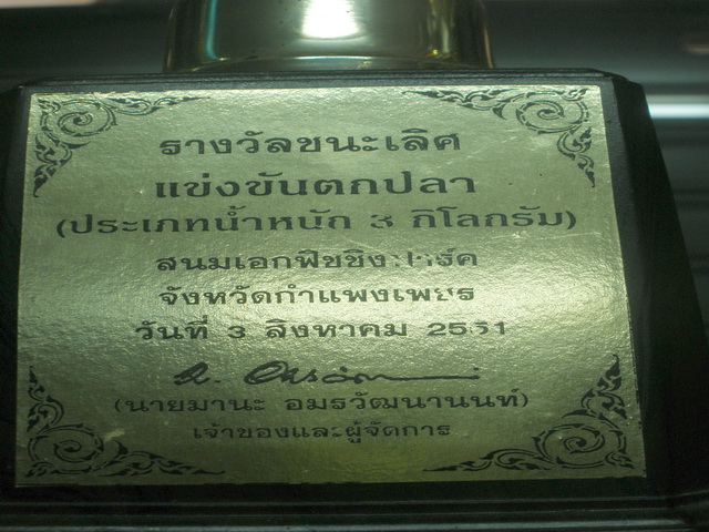 เสือแม่สอด..โชคอนันต์