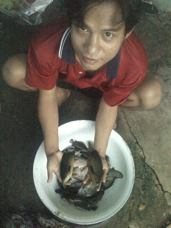 ฝนตกหนัก หากินใกล้ๆบ้าน กับวิถีชาวบ้าน