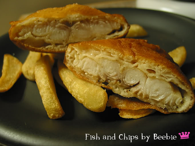  fish&chip  ปลาทอด มันทอด เเบบอังกฤษ