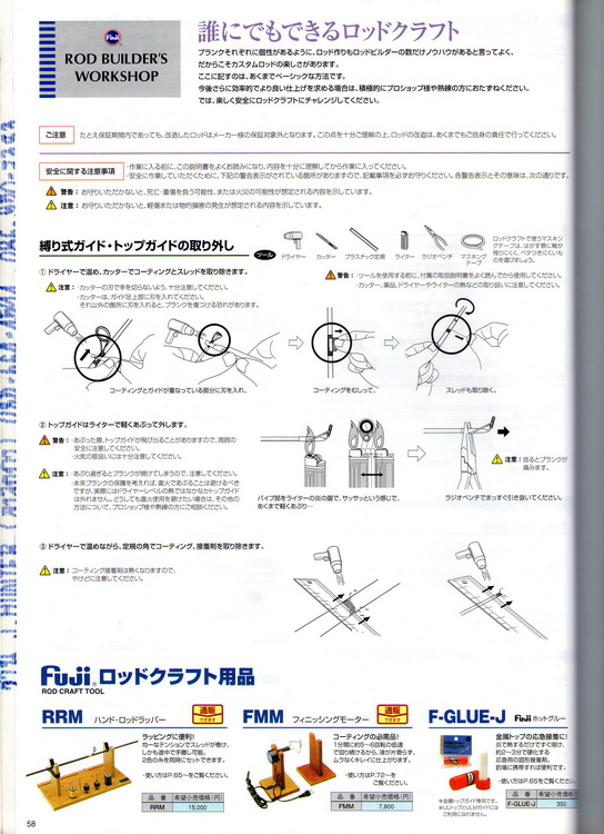 ภาพวิธีบิ้วท์คันจากหนังสือของ FUJI