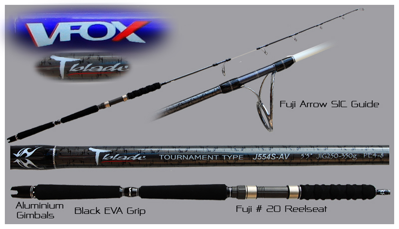 VFOX Tblade กับDaiwa Saltiga Jigging  