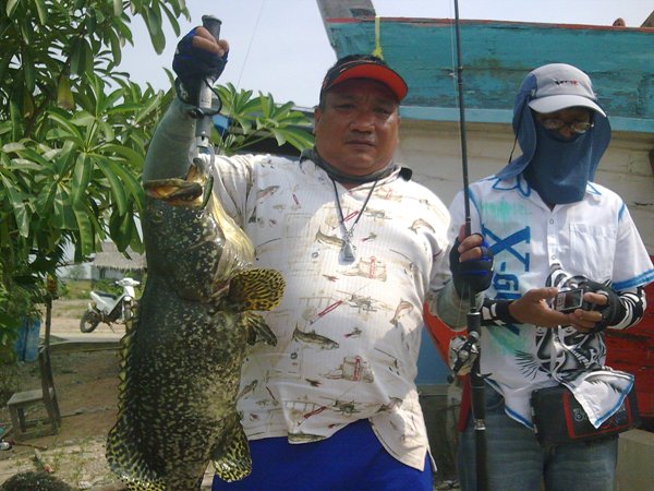 หมอทะเล + กะพง 6 kg. @ บางขุนเทียน