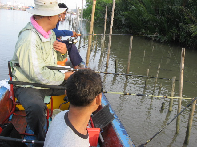 อ่าวแม่น้ำบางปะกงหวานอยู่กับปลากะพง