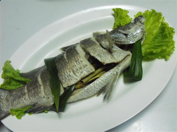 สุดสัปดาห์กับ#ปลากระพงนึ่งมะนาว#