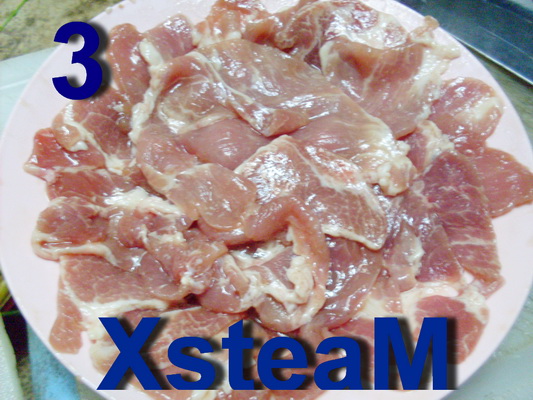 Xx หมูสไลด์  สไตล์ ปักษ์ใต้ xX