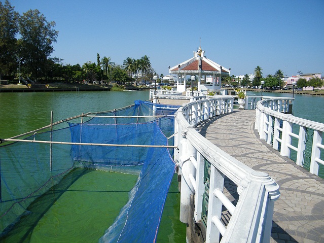 ภาพล่าสุดของบึงพลาญชัยก่อนวันแข่งขัน 13.1.54