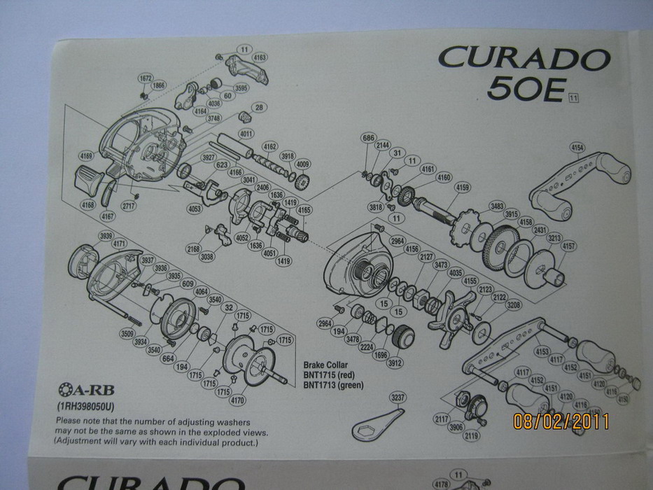Shimano Curado 50E Baitcasting Reel