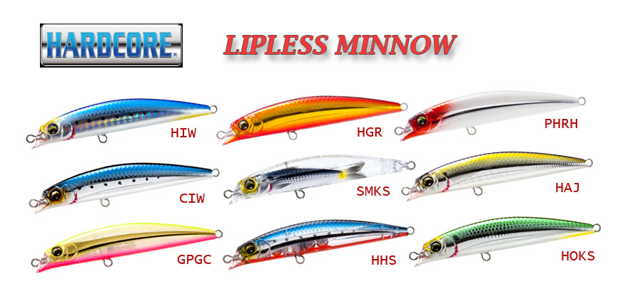 LIPLESS  Minnow ( HARDCORE) สร้างแอ็คชั่นยังไงครับ