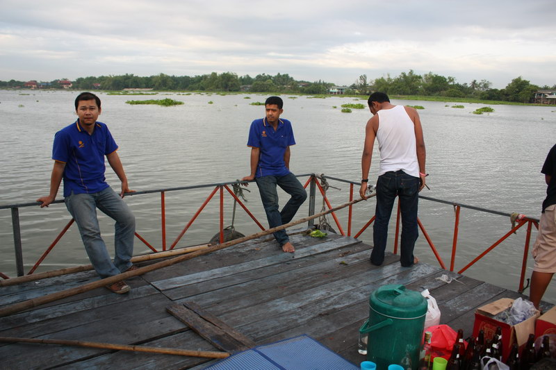 เรือนแพฟิชชิ่ง ผมลงเองเลย