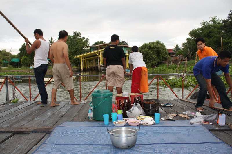 เรือนแพฟิชชิ่ง ผมลงเองเลย