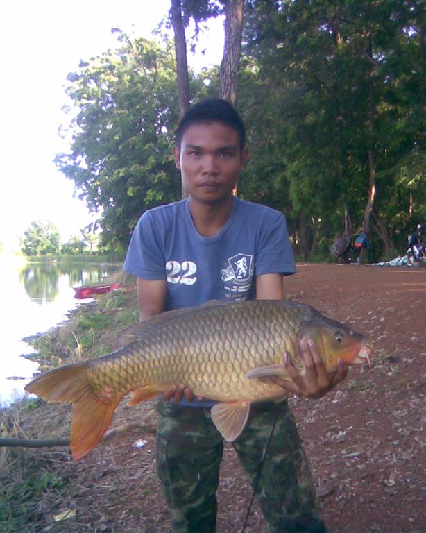 ตกปลาอ่างโคกกรวด  ครบุรี โคราช