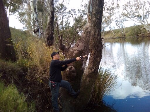 เที่ยวฟาร์ม.ตกปลา.อะได้.Murray Cod..Australia.ครับ
