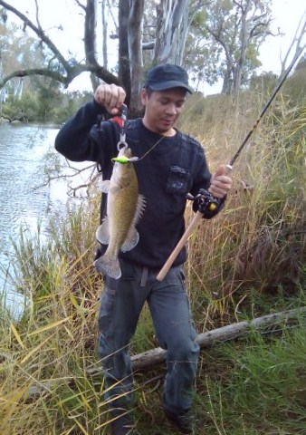 เที่ยวฟาร์ม.ตกปลา.อะได้.Murray Cod..Australia.ครับ
