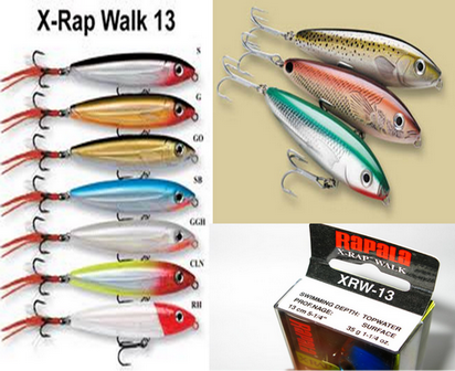  Rapala X-Rap WALK  ขนาดเล็กสุดกี่ cm. ที่ใดมีขายค