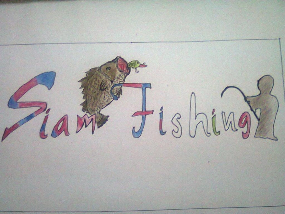 ไม่ได้ตกปลาเลยวาดรูปเล่นครับ