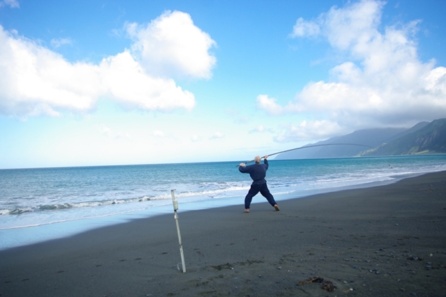 ตกปลา kahawai  (new zealand)
