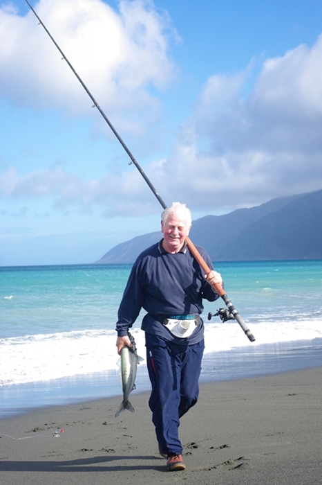 ตกปลา kahawai  (new zealand)