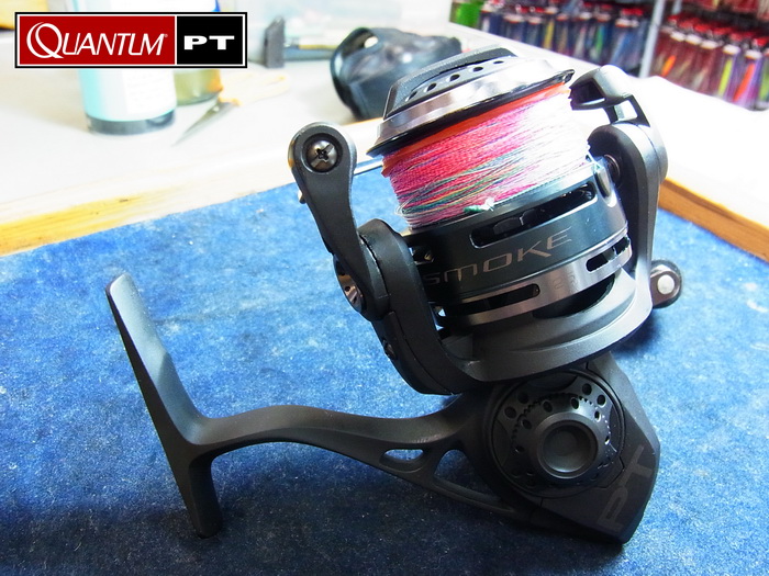 New...Quantum Smoke Spinning Reel