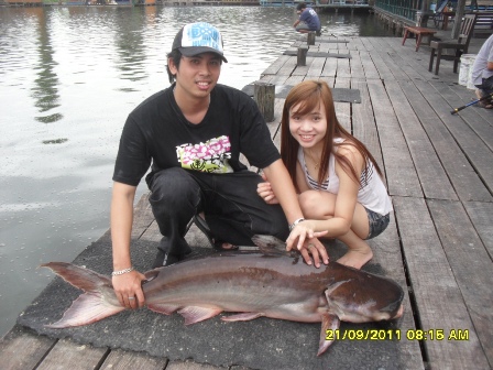 ิBELL ABU ROCK  ไปตกปลา ..บึงสำราญ พบ  กับ พี่โปรก