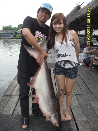 ิBELL ABU ROCK  ไปตกปลา ..บึงสำราญ พบ  กับ พี่โปรก