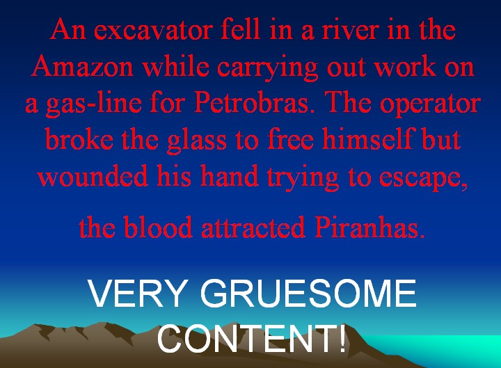 PIRANHAS...very Gruesome