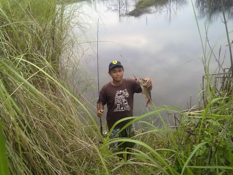 พาหลานไปเตกปลา