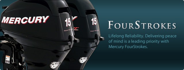 มีเรือก็ต้องมีเครื่อง MERCURY  FourStrokes 