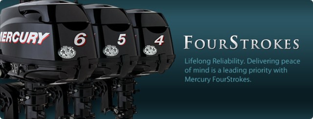 มีเรือก็ต้องมีเครื่อง MERCURY  FourStrokes 